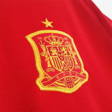 2018 Spain Home Retro Soccer Jersey