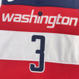 22-23 Wizards BEAL #3 Red Top Quality Hot Pressing NBA Jersey