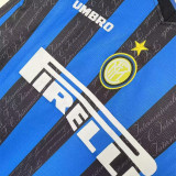 1997-1998 INT Home Long Sleeve Retro Soccer Jersey (长袖)