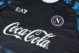 24-25 Napoli Black Blue Training Short Suit