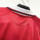 1999-2000 Man Utd Home Long Sleeve Retro Soccer Jersey (长袖)(决赛版)