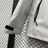 24-25 PSG Jordan Cotton Thickened warm Grey Outdoor Jackets #A805加棉冲锋衣