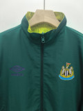 24-25 Newcastle Green & Fluorescent Double Sided Windbreaker (双面风衣)