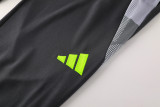 2024 AD Dark gray Half Pull Tracksuit #AB07 (半拉链)