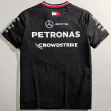 2024 F1 Formula One Mercedes Black Racing Suit(圆领)