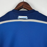 2014 Argentina Away Long Sleeve Retro Soccer Jersey (长袖)