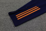 24-25 JUV Grey Orange Jacket Tracksuit