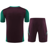 24-25 Mexico Maroon Training Short Suit