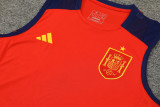 24-25 Spain Red Tank top and shorts suit