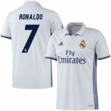 2016-2017 RMA Home Player Version 球员 Retro Soccer Jersey