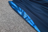 24-25 AD Royal Blue Half Pull Tracksuit #06 (半拉链)