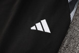24-25 Algeria Black Half Pull Tracksuit (半拉链)