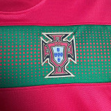 2010 Portugal Home Retro Soccer Jersey