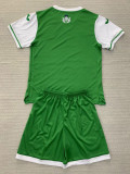 24-25 Hibernian Home Kids Soccer Jersey
