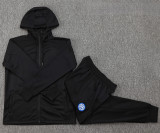 24-25 INT Black Hoodie Jacket Tracksuit #F594