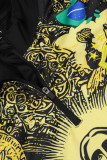 24-25 Brazil Yellow black Kids Half Pull Special Edition (童装)(半拉链)