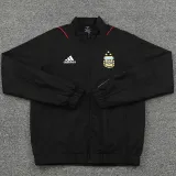 23-24 Argentina Black Windbreaker (风衣)
