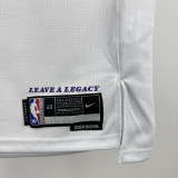22-23 Lakers JAMES JR. #9 White Top Quality Hot Pressing NBA Jersey(圆领)