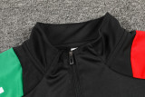 24-25 ARS Black Kids Half Pull Tracksuit (童装)(半拉链)