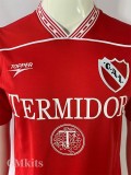 1999-2000 CA Independiente Red Retro Soccer Jersey