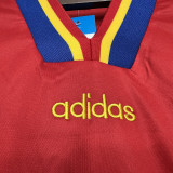 1994 Romania Red Retro Soccer Jersey