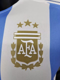 24-25  Argentina Home Player Version Soccer Jersey #CA