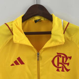 23-24 Flamengo Yellow Windbreaker (红边)