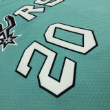 22-23 Sa Spurs GINOBILI #20 Blue City Edition Top Quality Hot Pressing NBA Jersey