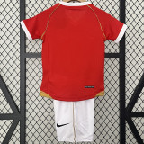 2006-2007 Man Utd Away Kids Retro Soccer Jersey