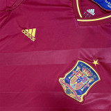 2012 Spain Home Retro Soccer Jersey