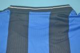 2009-2010 INT Home Long Sleeve Retro Soccer Jersey (长袖)(欧冠决赛字)