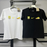 T124 NK White High Quality Casual T-Shirt #海绵宝宝