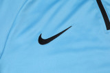 2024 NK Blue Half Pull Tracksuit (半拉链)