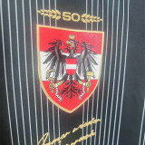 24 Austria 50th Anniversary Black Long Sleeve Soccer Jersey (长袖)