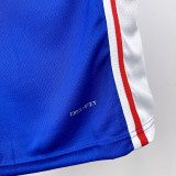 22-23 76ERS GEORGE #8 Blue Top Quality Hot Pressing NBA Jersey (V领）