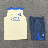 24-25 INT Khaki Tank top and shorts suit