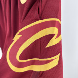 22-23 Cleveland Cavaliers Red Away Top Quality NBA Pants