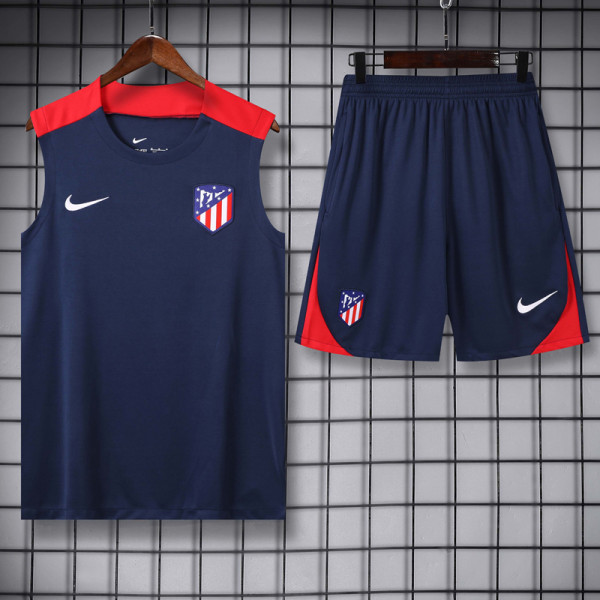 24-25 ATM Dark blue Tank top and shorts suit
