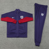 24-25 England Purple Jacket Tracksuit #01