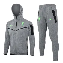 24-25 LIV Grey Hoodie Jacket Tracksuit #F572(绿标)