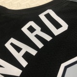 22-23 SA Spurs LEONARD #2 Black Top Quality Hot Pressing NBA Jersey (Trapeze Edition)