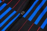 24-25 BAR Red blue Kids Half Pull Tracksuit (童装)(半拉链)