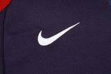 24-25 England Purple Blue Half Pull Tracksuit (半拉链)