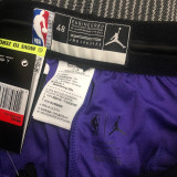 20-21 LAKERS Purple Top Quality NBA Pants (Trapeze Edition) 飞人版