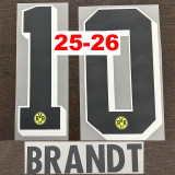 25-26 Dortmund Home Player Version Soccer Jersey
