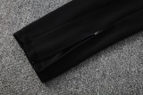 2025 AD Black Jacket Tracksuit #2313
