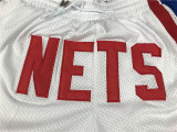 NETS White City Edition Top Quality NBA Pocket Pants #篮网队