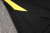 2024 JOM Black Half Pull Tracksuit (半拉链)