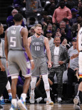 22-23 Kings SABONIS #10 Grey City Edition Top Quality Hot Pressing NBA Jersey