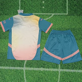24-25 Man City Fourth Kids Soccer Jersey